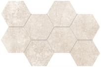 Плитка Flaviker Backstage Bisque Mosaico Hex 30x50 см, поверхность матовая