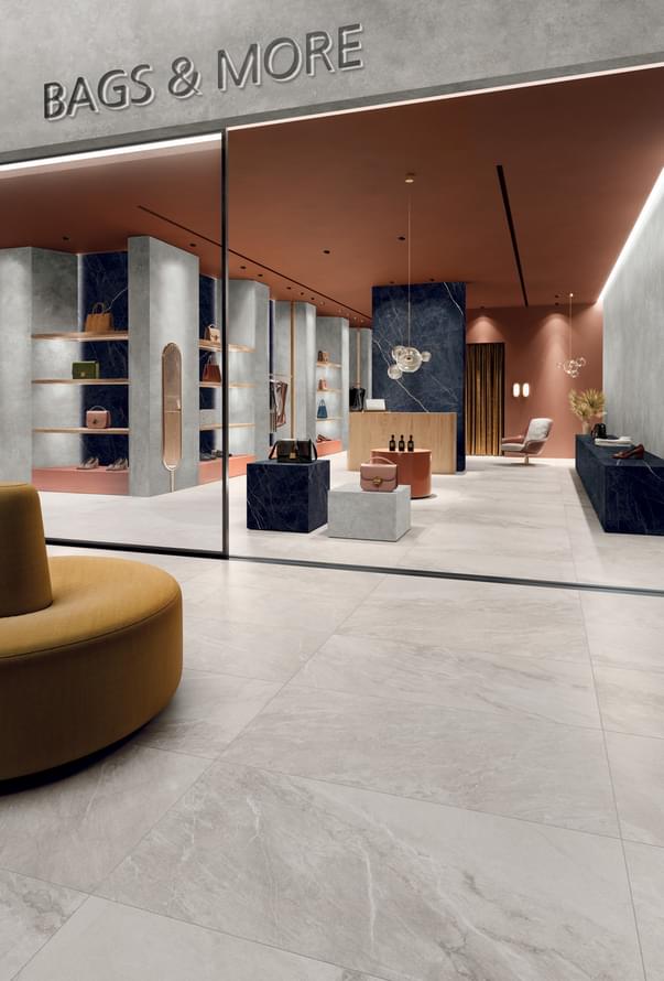 керамогранит фабрики Flaviker коллекция Blue Savoy