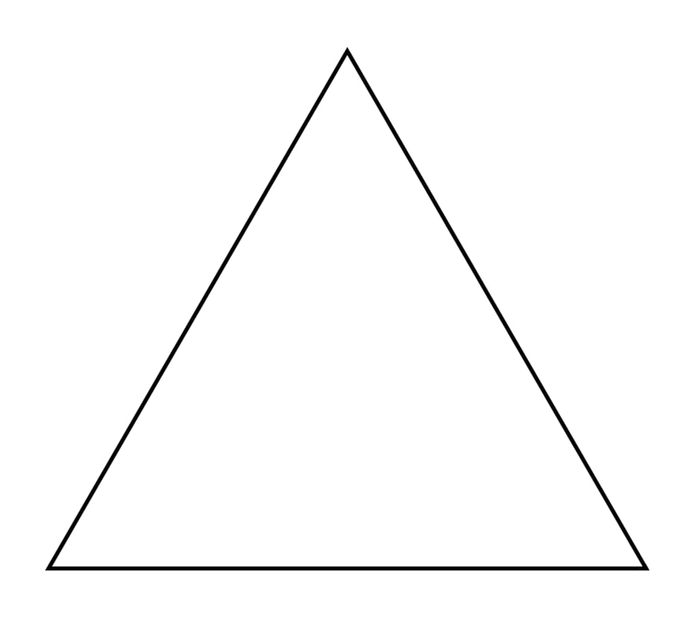 Белый треугольник