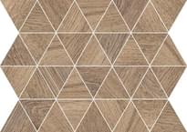 Плитка Flaviker Cozy Mosaico Triangoli Brown 26x34 см, поверхность матовая