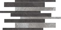 Плитка Flaviker Forward Mosaico Mix Grey Black 30x40 см, поверхность матовая