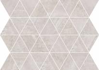 Плитка Flaviker Hangar Mosaico Triangoli Ash Ret 34x26 см, поверхность матовая