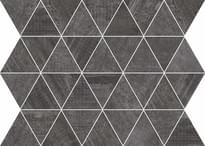 Плитка Flaviker Hangar Mosaico Triangoli Coal Ret 34x26 см, поверхность матовая
