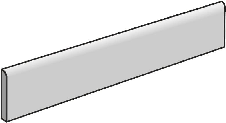 Flaviker Hyper Battiscopa Silver Lap 5.5x120