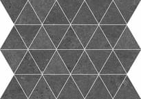 Плитка Flaviker Still No W Mosaico Triangoli Coal 34x26 см, поверхность матовая