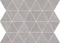 Плитка Flaviker Still No W Mosaico Triangoli Gray 34x26 см, поверхность матовая