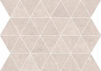 Плитка Flaviker Still No W Mosaico Triangoli Sand 34x26 см, поверхность матовая