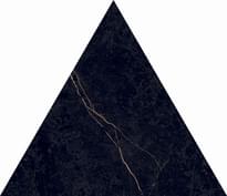 Плитка Flaviker Supreme Evo Noir Laurent Lux Plus R Triangoli 30x30 см, поверхность полированная