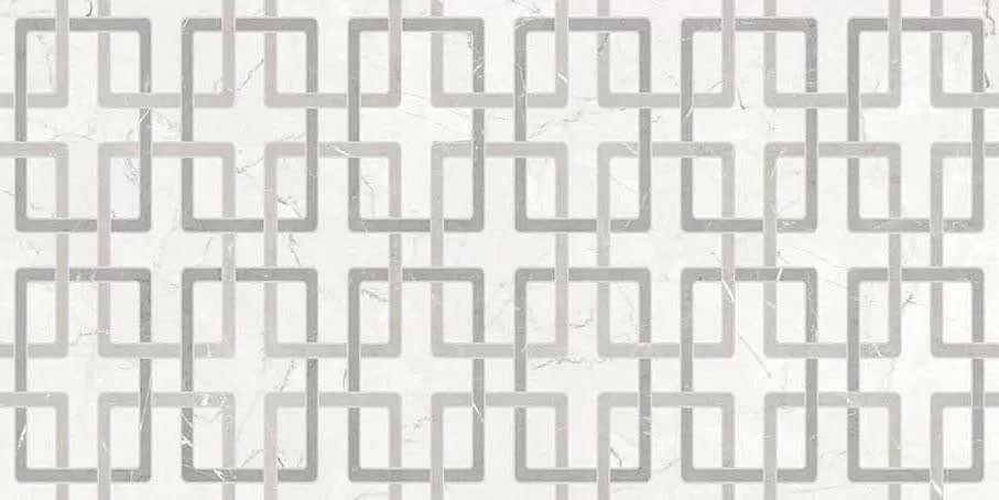 Плитка Flaviker Supreme Memories Weaving Cold Lux 3D 60x120 см, поверхность полированная