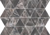 Плитка Flaviker Supreme Wide Mosaico Triangoli Exotic Brown 34x26 см, поверхность матовая