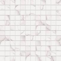 Плитка Flaviker Supreme Royal Statuario Mosaico Anticato Lux Plus 30x30 см, поверхность микс, рельефная