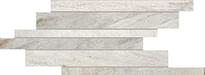 Плитка Floor Gres Airtech Miami White Modulo Listello Sfalsato Naturale 21x40 см, поверхность матовая