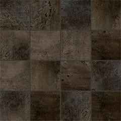 Floor Gres Flowtech Aged Bronze Naturale 6 Mm 7.5x7.5 Mosaico 30x30