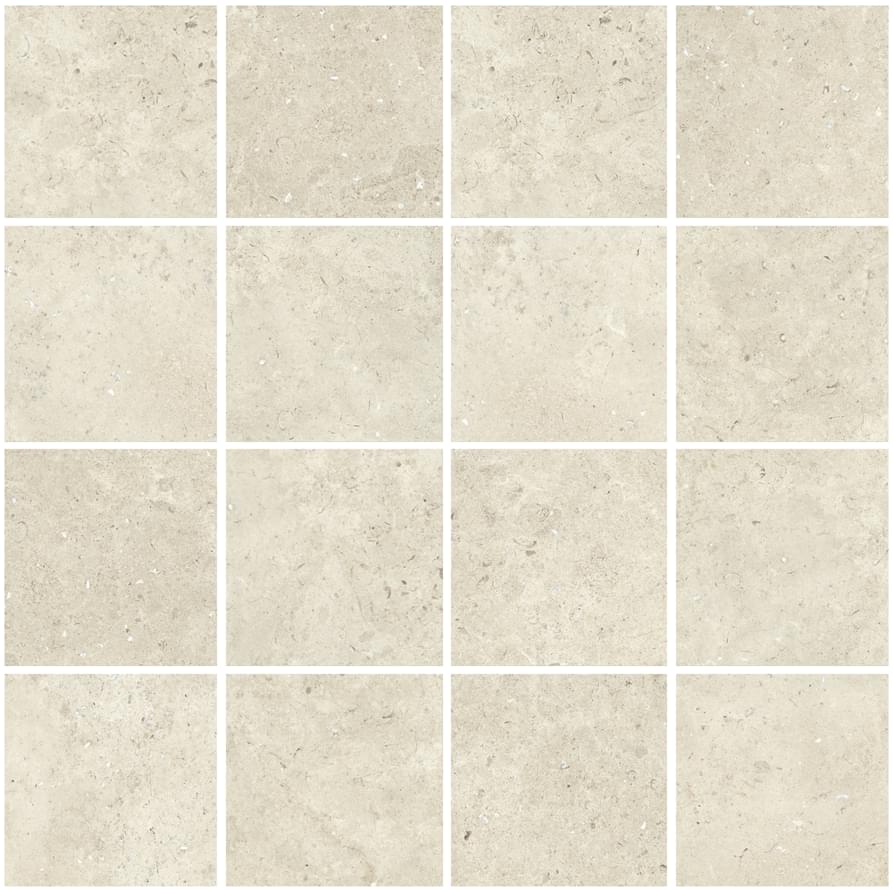 Floor Gres Stontech 4.0 Stone 02 Naturale 6 Mm Mosaico 7.5x7.5 30x30