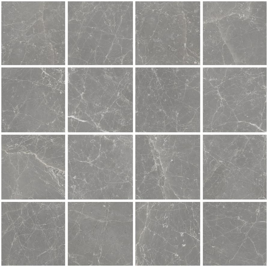 Floor Gres Stontech 4.0 Stone 05 High-Glossy 6 Mm Mosaico 7.5x7.5 30x30