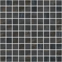 Плитка Floor Gres Walks 1.0 Black Mosaico 3x3 30x30 см, поверхность матовая
