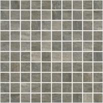 Плитка Floor Gres Walks 1.0 Gray Mosaico 3x3 30x30 см, поверхность матовая, рельефная