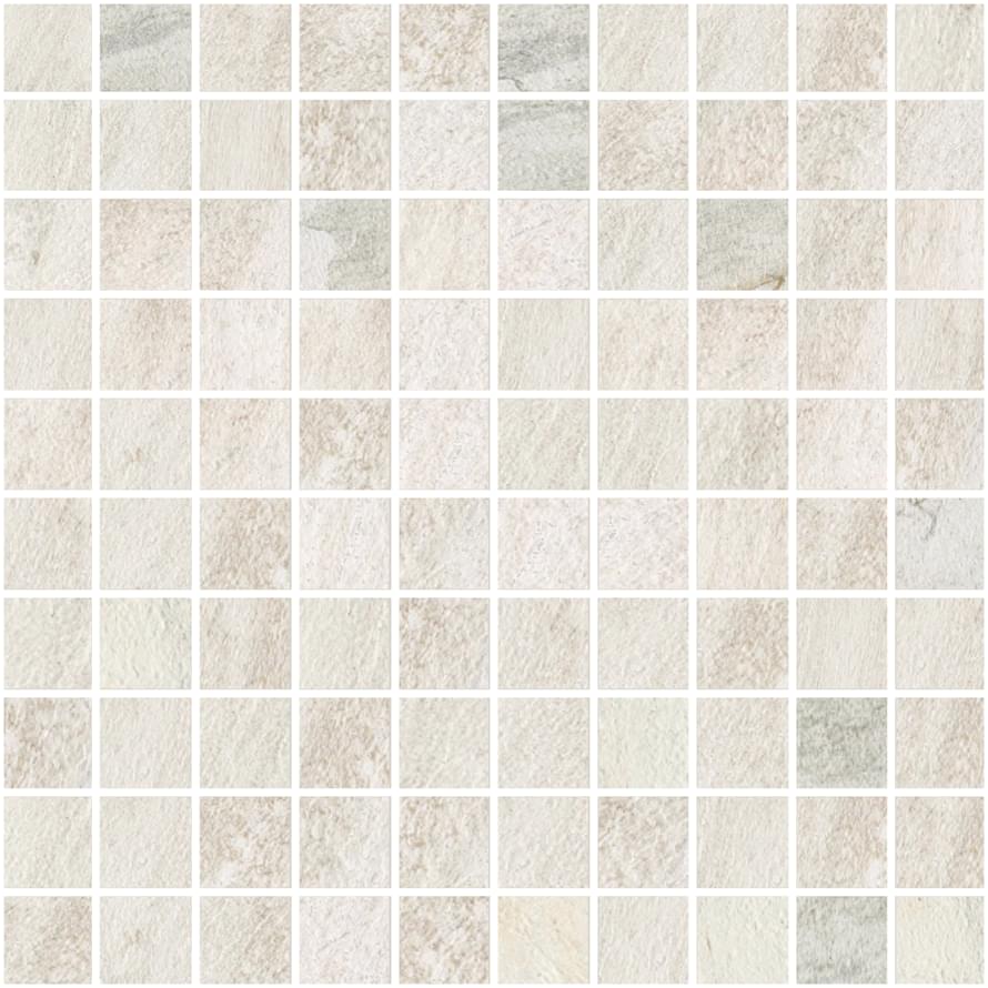 Floor Gres Walks 1.0 White Mosaico 3x3 30x30