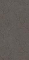 Плитка Florim Earthtech 772732 Carbon Ground Decoro Fronds A 120x240 см, поверхность матовая