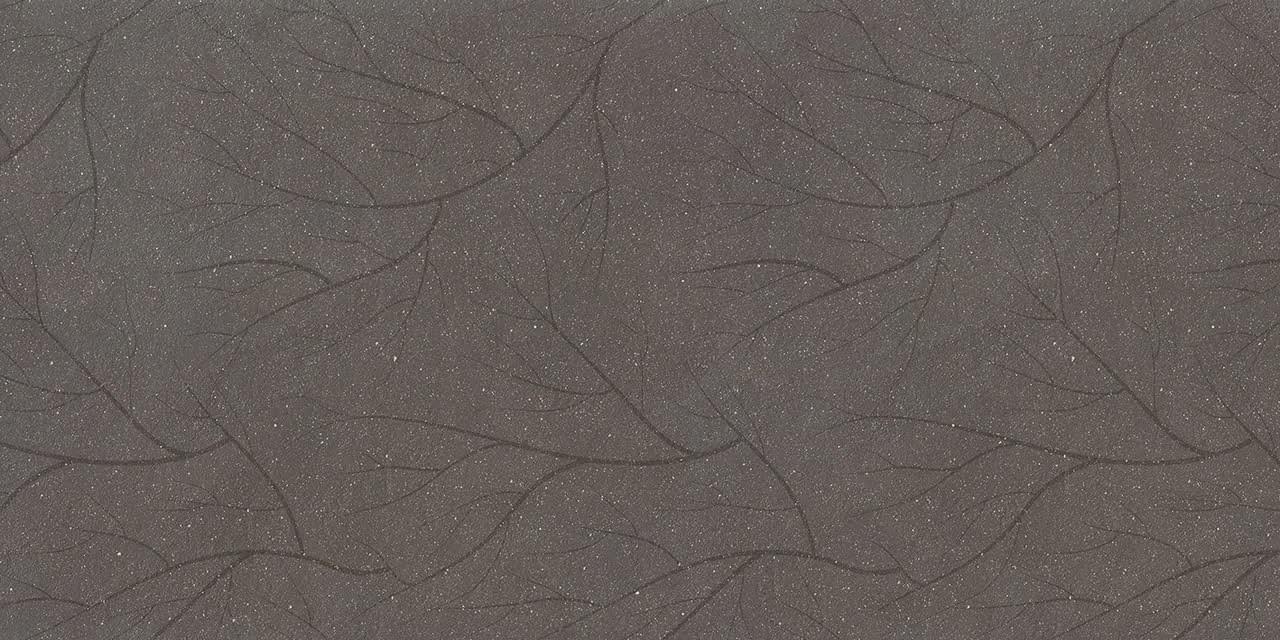 Плитка Florim Earthtech Carbon Ground Decoro Fronds A2 60x120 см, поверхность матовая