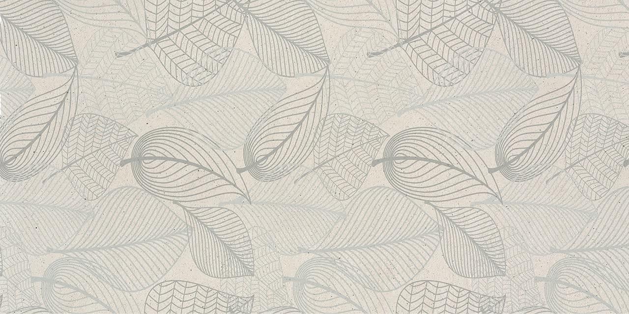 Плитка Florim Earthtech Pumice Ground Decoro Leaves 1 60x120 см, поверхность матовая