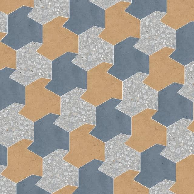 Плитка Florim Match Up Of Cerim Dec Shapes 6 mm On Demand 48.28x49.99 см, поверхность матовая