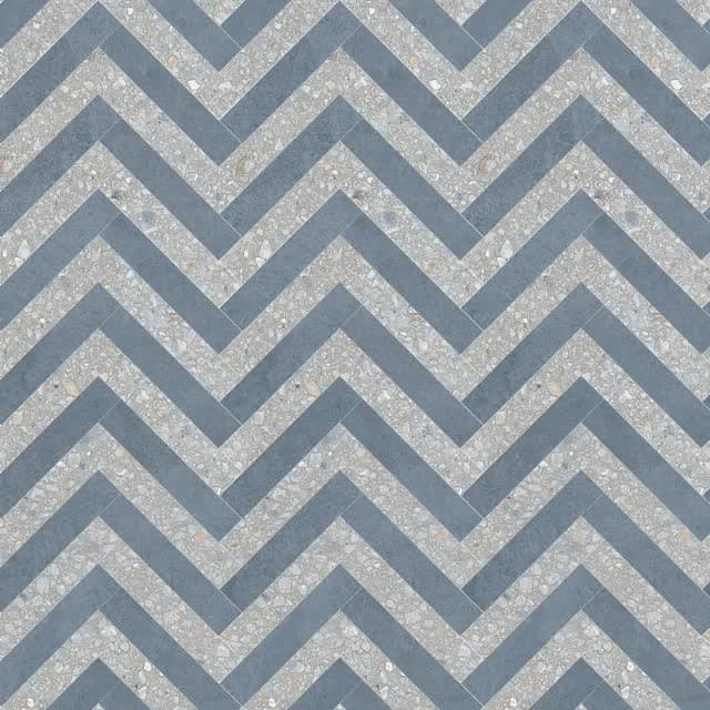 Плитка Florim Match Up Of Cerim Dec Zig Zag 6 mm On Demand 48.08x48.64 см, поверхность матовая