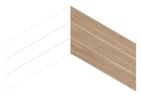 Плитка Florim Nature Mood Chevron DX Plank 01 10x53 см, поверхность матовая