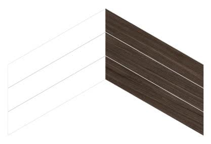 Плитка Florim Nature Mood Chevron DX Plank 03 10x53 см, поверхность матовая