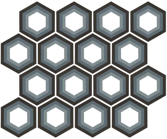 Плитка Florim Netutra 6.0 01 Shades Decor 61.4x70.8 см, поверхность матовая