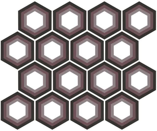 Плитка Florim Netutra 6.0 03 Shades Decor 61.4x70.8 см, поверхность матовая