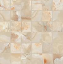 Плитка Florim Onyx And More Golden Onyx Satin Mosaico 9 mm 30x30 см, поверхность полуматовая