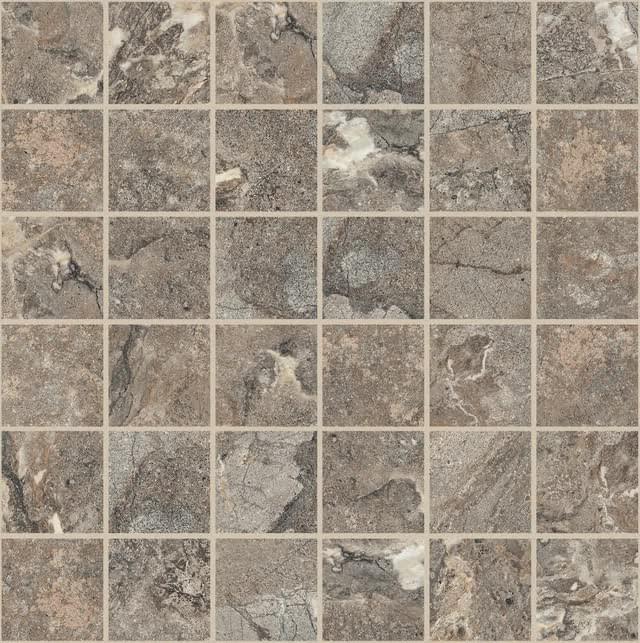 Плитка Florim Onyx And More Golden Porphyry Mosaico 30x30 см, поверхность матовая, рельефная