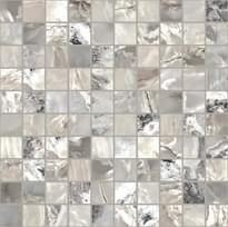 Плитка Florim Onyx And More Silver Blend Glossy Mosaico 30x30 см, поверхность глянец