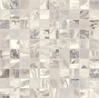 Плитка Florim Onyx And More White Blend Satin Mosaico 30x30 см, поверхность полуматовая