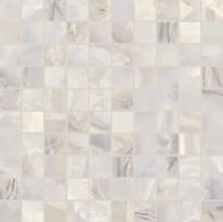 Плитка Florim Onyx And More White Onyx Glossy Mosaico 3x3 9 mm 30x30 см, поверхность глянец