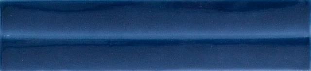 Плитка Florim Sensi Colore Onda 2 Blunotte Glossy 5.7x23.2 см, поверхность глянец