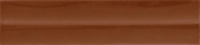 Плитка Florim Sensi Colore Onda 2 Marrone Glossy 5.7x23.2 см, поверхность глянец