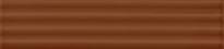 Плитка Florim Sensi Colore Onda 5 Marrone Glossy 5.7x23.2 см, поверхность глянец