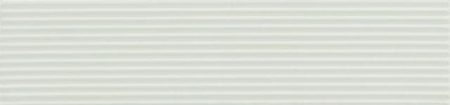 Плитка Florim Sensi Colore Onda 7 Bianco Glossy 5.7x23.2 см, поверхность глянец