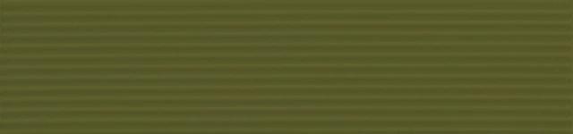 Плитка Florim Sensi Colore Onda 7 Muschio Glossy 5.7x23.2 см, поверхность глянец