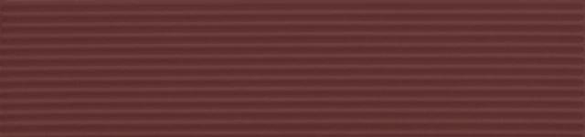 Плитка Florim Sensi Colore Onda 7 Vino Glossy 5.7x23.2 см, поверхность глянец