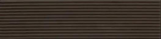 Плитка Florim Sensi Terre By Thun Carbone Matte Rigatino 5.7x23.2 см, поверхность матовая