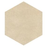 Плитка Florim Sensi Terre By Thun Cotone Grana Grip Esagono 20x22 см, поверхность матовая, рельефная