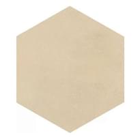 Плитка Florim Sensi Terre By Thun Cotone Matte Esagono 20x22 см, поверхность матовая