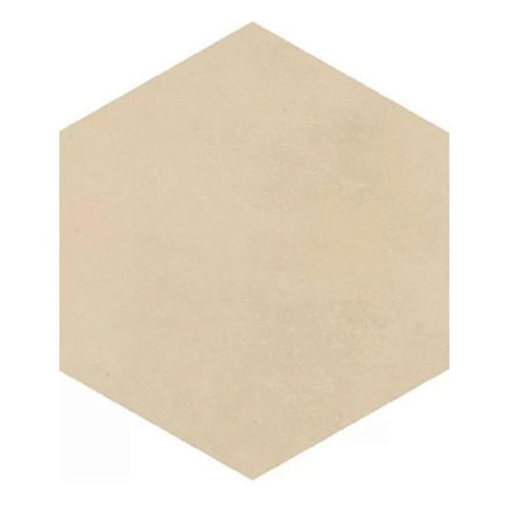 Плитка Florim Sensi Terre By Thun Cotone Matte Esagono 20x22 см, поверхность матовая