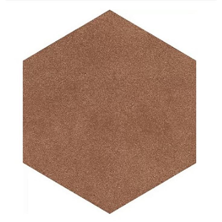 Плитка Florim Sensi Terre By Thun Mattone Grana Grip Esagono 20x22 см, поверхность матовая, рельефная