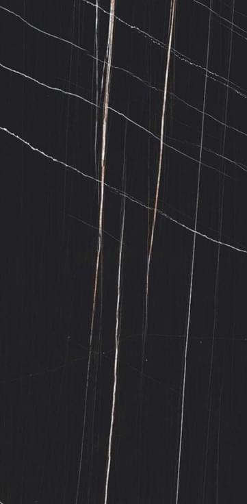 Плитка Florim Stones And More 2.0 Sahara Noir Glossy 6 mm 160x320 см, поверхность глянец