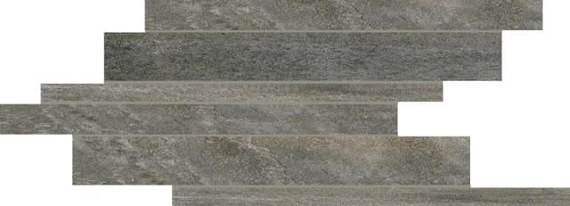 Плитка Florim Walks 1.0 Gray Modulo Listello Sfalsato Matte 21x40 см, поверхность матовая