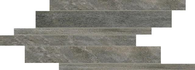 Плитка Florim Walks 1.0 Gray Modulo Listello Sfalsato Soft Matte 21x40 см, поверхность полуматовая